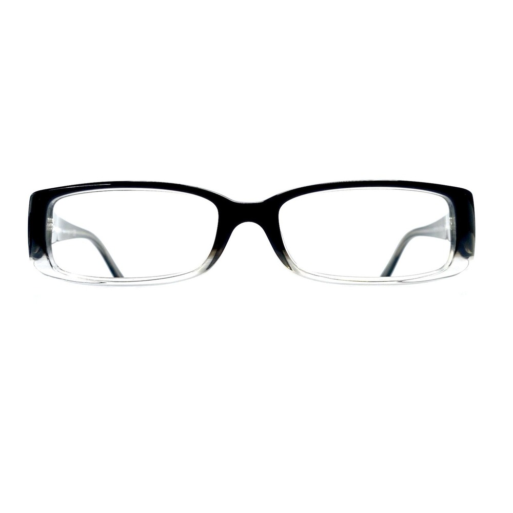 Prada Black Clear Ombré Rectangular Glasses Italy VPR07M ZXA 101 51 16 135